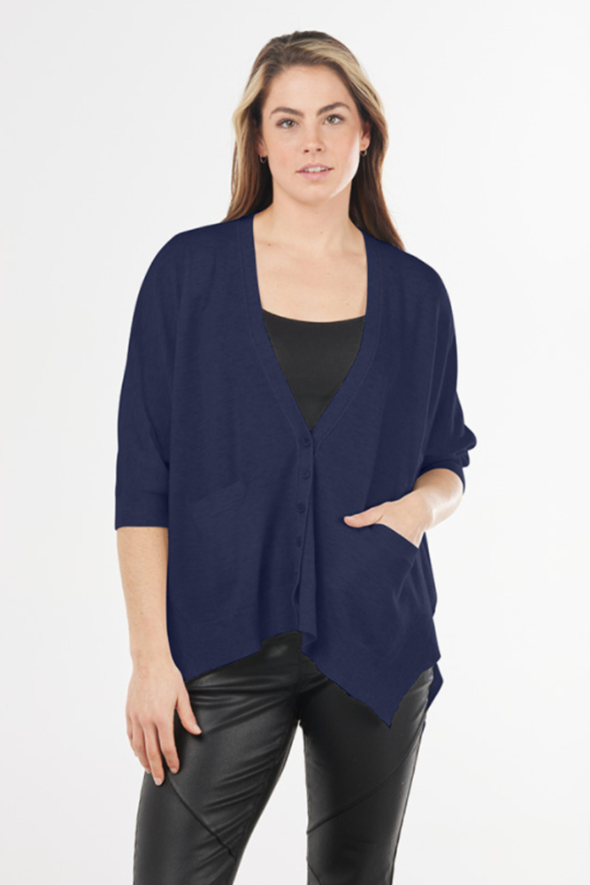 Shop Oversized Ribbed Detail Cardigan By Bridge & Lord - Origen Imports