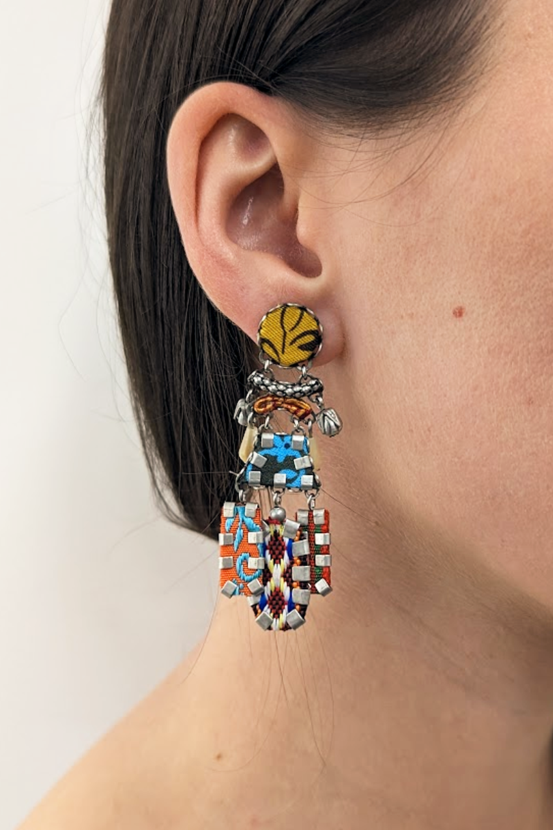 Ermita Summer Heat Earrings By Ayala Bar Origen Imports