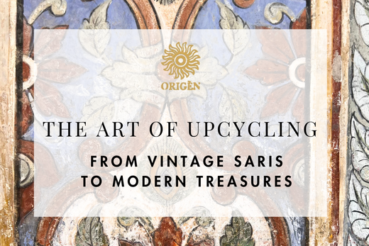 The Art of Upcycling: From Vintage Saris to Modern Treasures