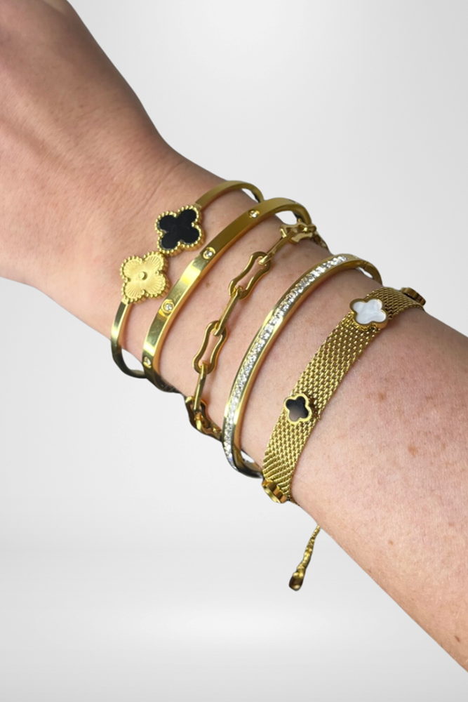 Mesh Clover Bracelet By Susan Rose
