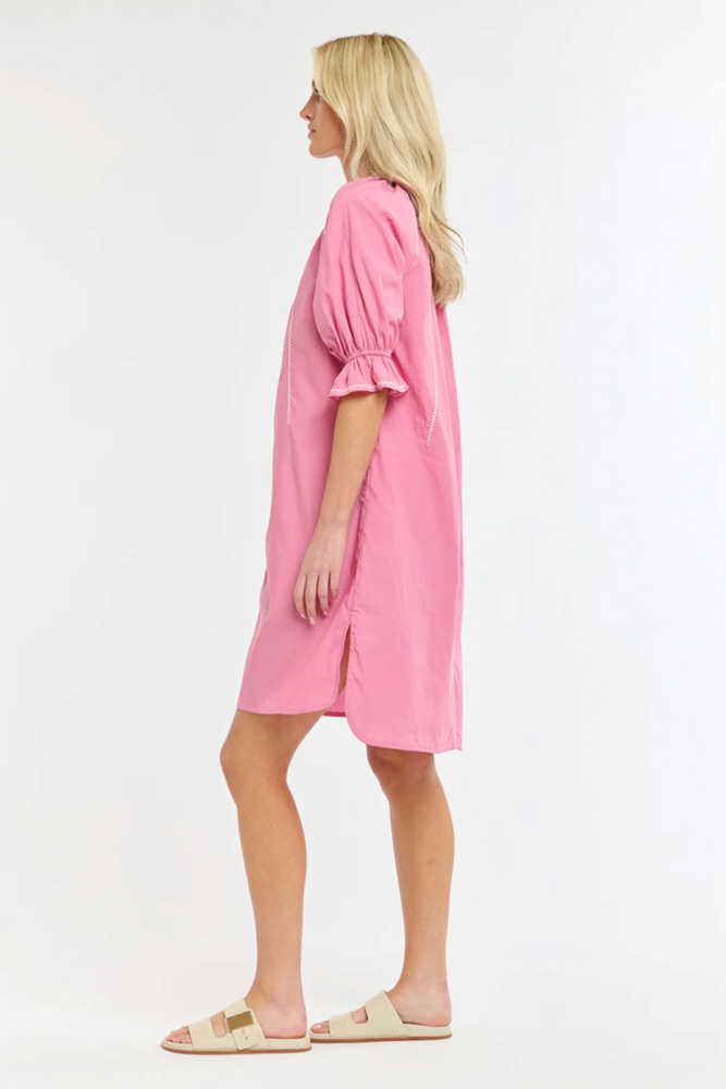 Rose Pink Bennett Dress By 365 Days