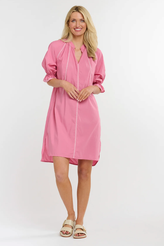Rose Pink Bennett Dress By 365 Days