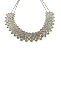 Silver Intricate Necklace  by Origen Imports