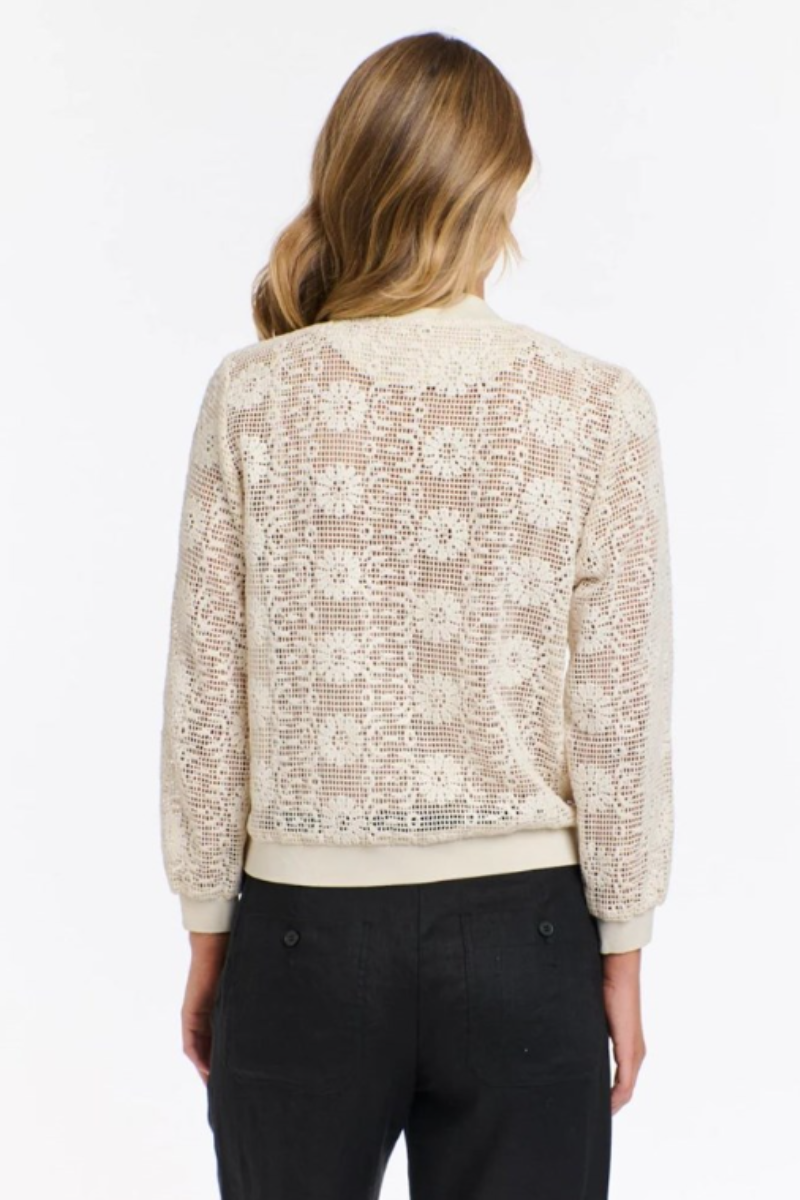 Samantha Mesh Bomber Jacket