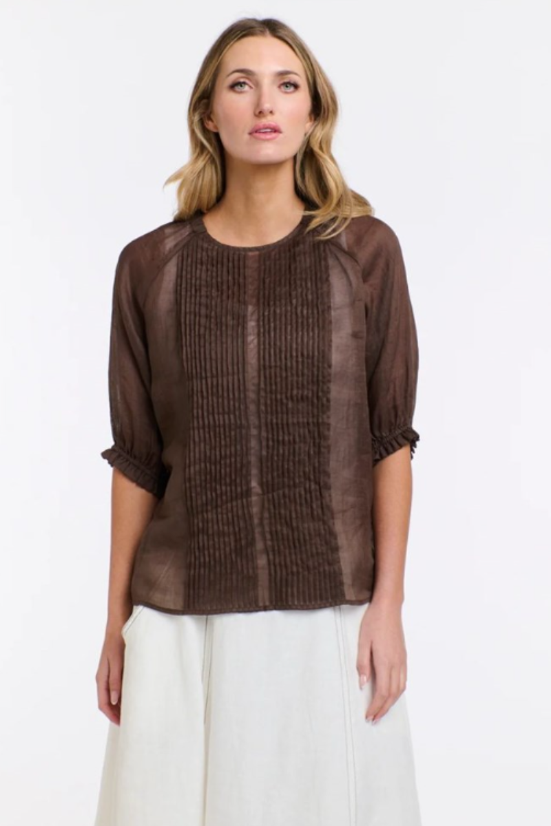 Tilly Pleat Top