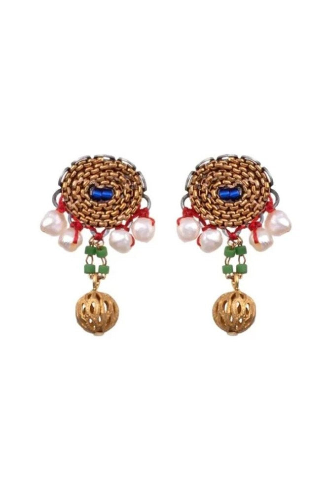 Shop Ayala Bar Green Small Earrings-Queen of Sheba Set, Orian - Origen Imports