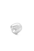 Shop Amara Beaten Band Sterling Silver Ring - Origen Imports