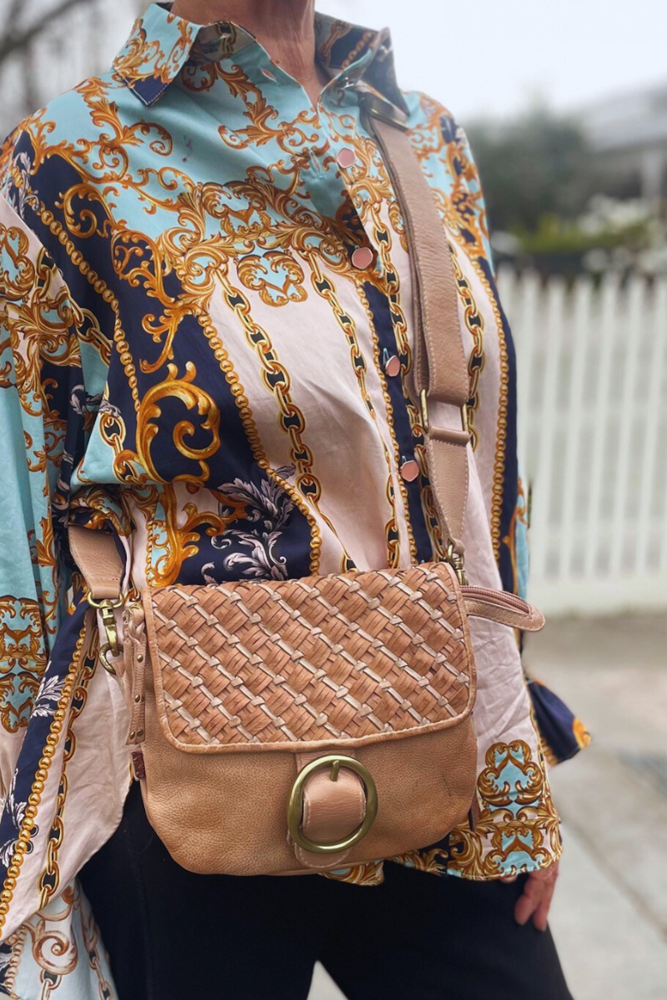 Shop Lucy Leather Bag By Art N'Vintage - Origen Imports