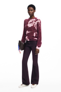 Arty texture sweater by Desigual