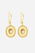 Aura Ziva Gemstone Earrings - Prehnite by Susan Rose