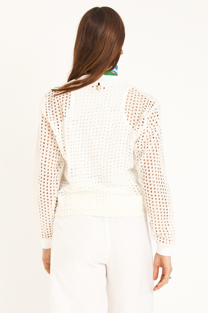 Beatrice Jacket White by Rubyaya