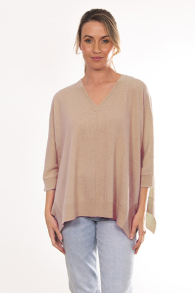 Shop Vee Poncho Pullover By Bridge & Lord - Origen Imports