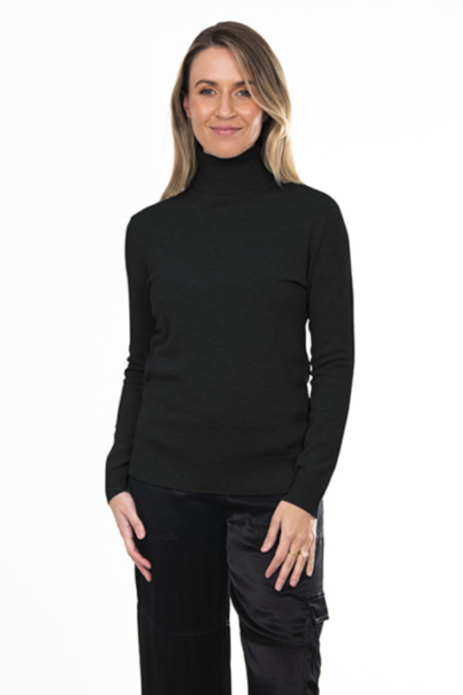 Shop PRE-ORDER // Rosie Essential Roll Neck Pullover By Bridge & Lord - Origen Imports