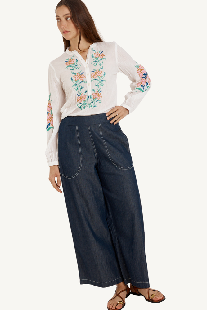 Brittany Top in White