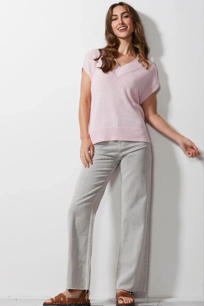 Shop Chunky Linen Vest By LD & Co - Origen Imports