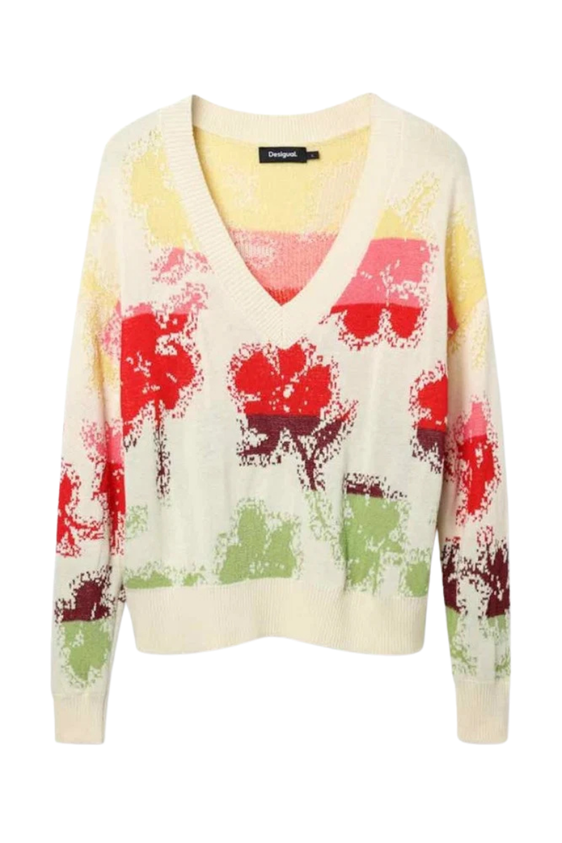 Desigual Jacquard Pullover