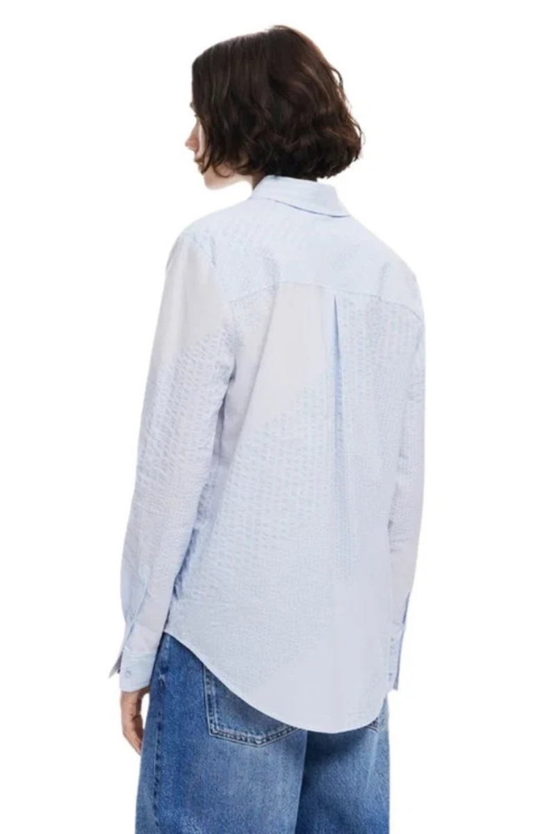 Desigual Textured Cotton Shirt