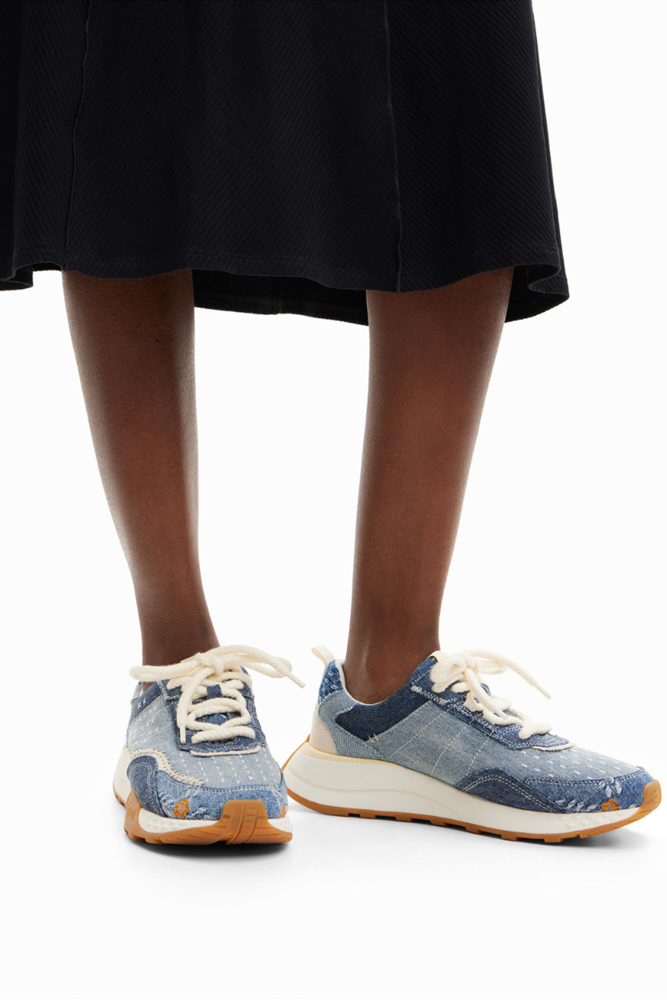 Shop Denim Jogger Sneakers By Desigual - Origen Imports