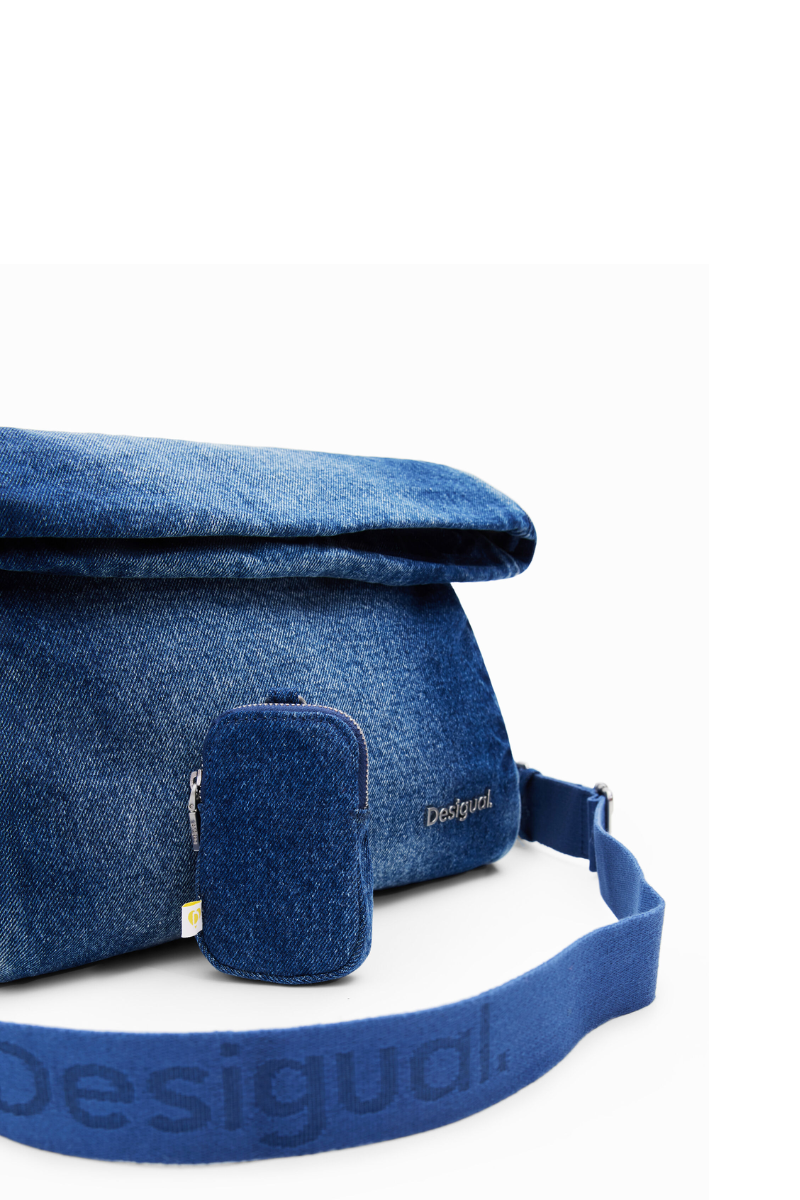 Shop Denim Crossbody Bag By Desigual - Origen Imports