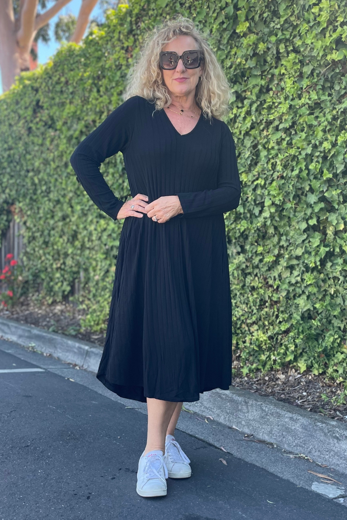 Shop Karen Knit Dress By Donna Donna - Origen Imports