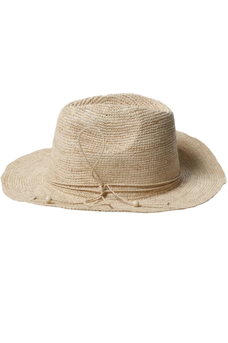 Shop Made In Mada Elya Raffia Hat Natural - Origen Imports
