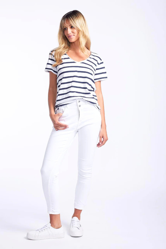 Emma Stretch Jeans By Italian Star