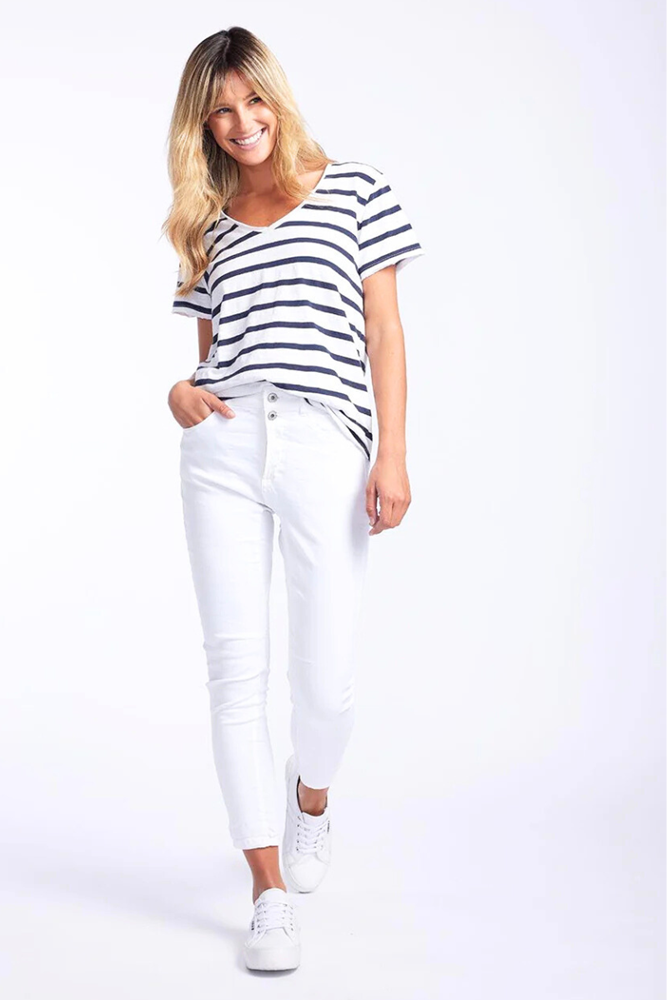 Emma Stretch Jeans By Italian Star