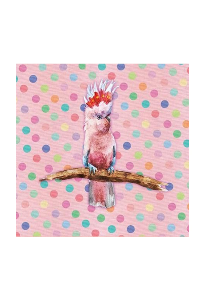 Shop Flora and Fauna - Pinky Printed Greeting Card By Skye's the Limit - Origen Imports