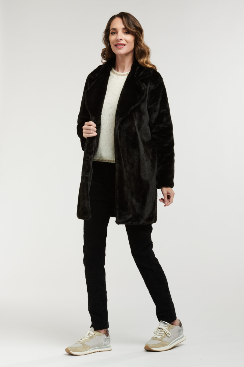 Shop Faux Fur Coat By Urban Luxury - Origen Imports