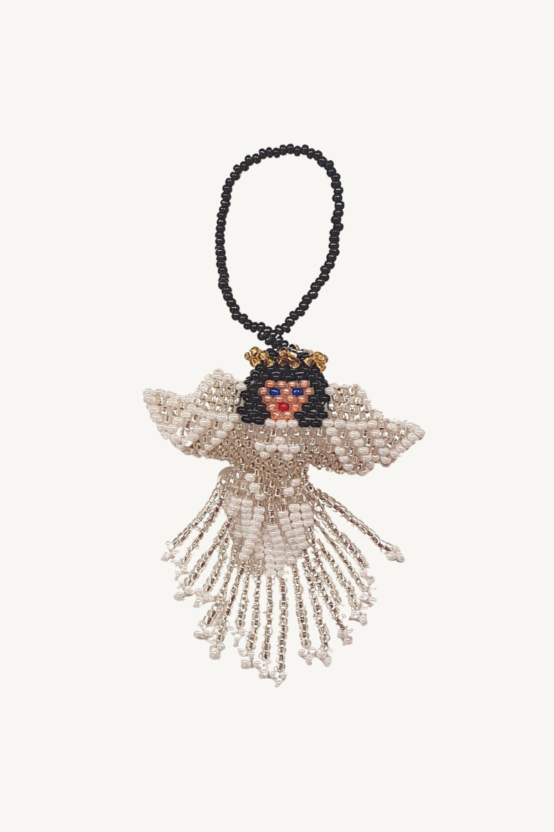 Shop Beaded Angel Christmas Decoration - Origen Imports