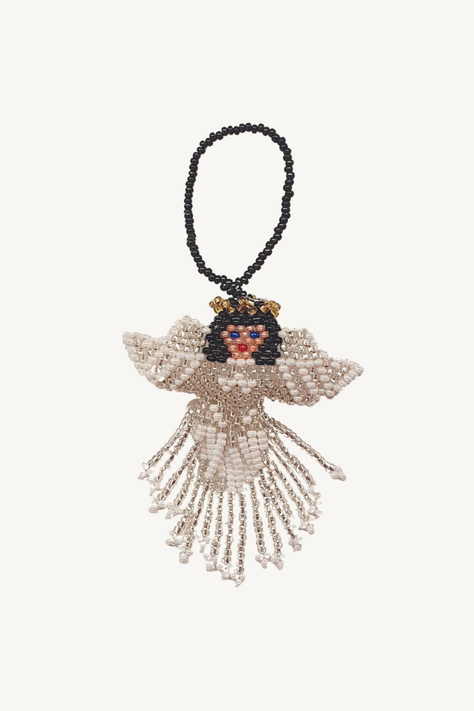 Shop Beaded Angel Christmas Decoration - Origen Imports