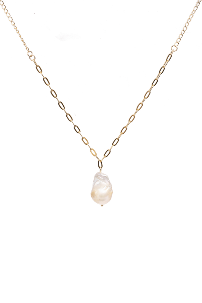 Shop Baroque Pearl Necklace By GA - Origen Imports