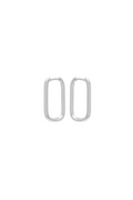 Shop Rectangle Hoop Earrings By GA - Origen Imports