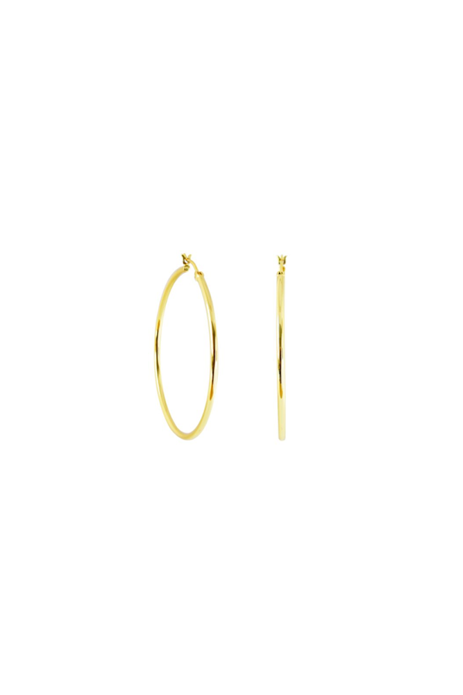 Shop 30mm Hoop Earrings w Leverback By GA - Origen Imports