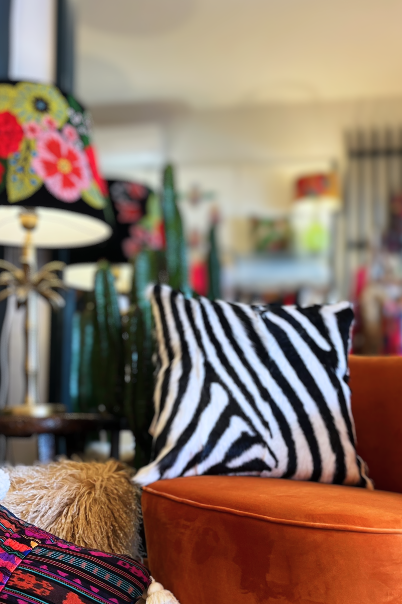 Shop Goat Fur Cushion By Darcy & Duke - Origen Imports