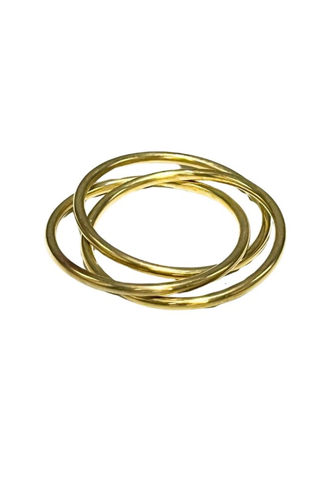 Shop Gold Trio Bangles By Origen Imports - Origen Imports