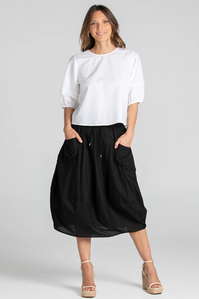 Shop Chambray Guru Skirt By Boom Shankar - Origen Imports