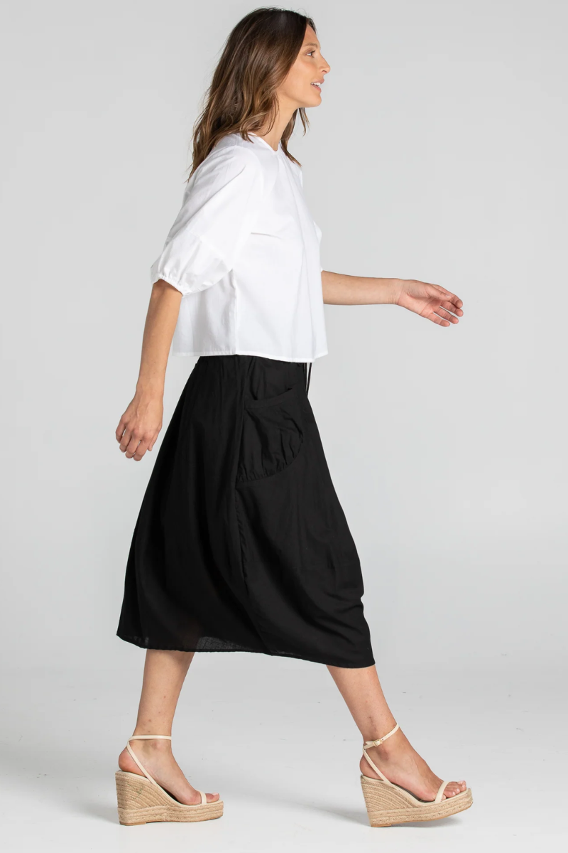 Shop Chambray Guru Skirt By Boom Shankar - Origen Imports