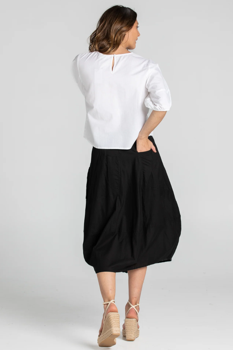 Shop Chambray Guru Skirt By Boom Shankar - Origen Imports