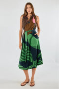 Papillon Sleeveless Cotton Print Dress By Itami