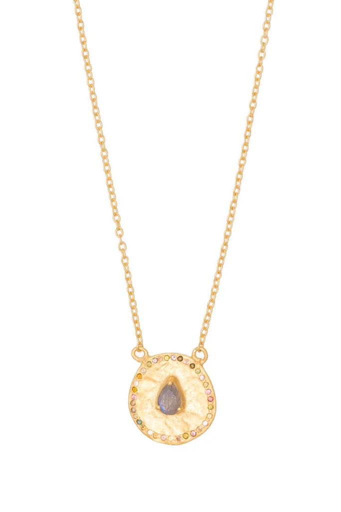 Shop Green Aventurine Majorelle Necklace by Rubyteva - Origen Imports