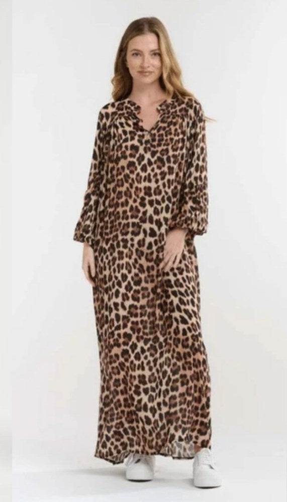 Shop Billow Leopard Dress by Italian Star - Origen Imports