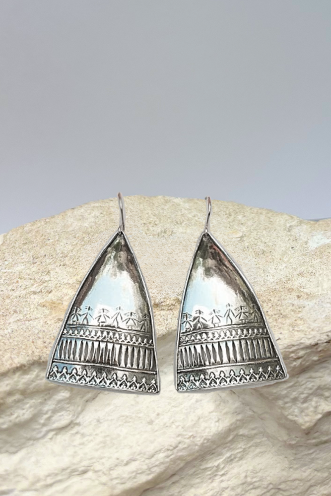 Shop Liora Triangle Earrings - Origen Imports