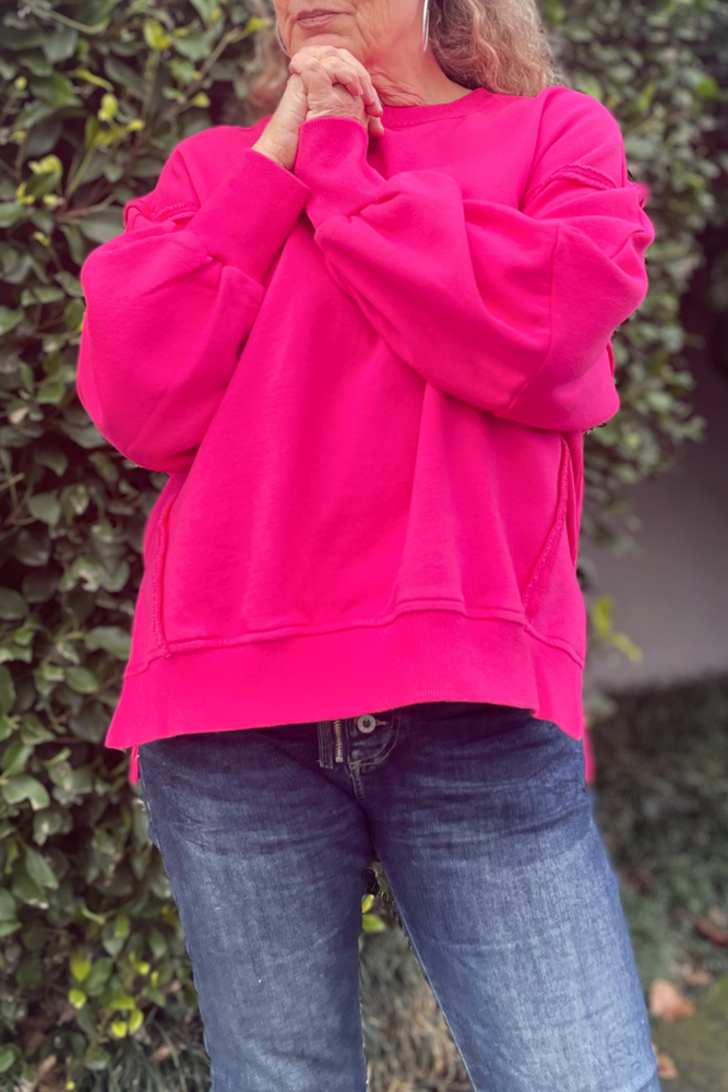 Shop Luna Oversized Slouchy Sweater By Pixi Carnival - Origen Imports