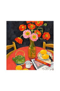Iceland Poppies & Lemon Tea Greeting Card