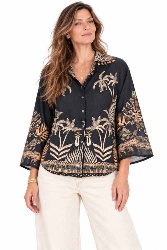 Malie Mood Willa Shirt By Cienna