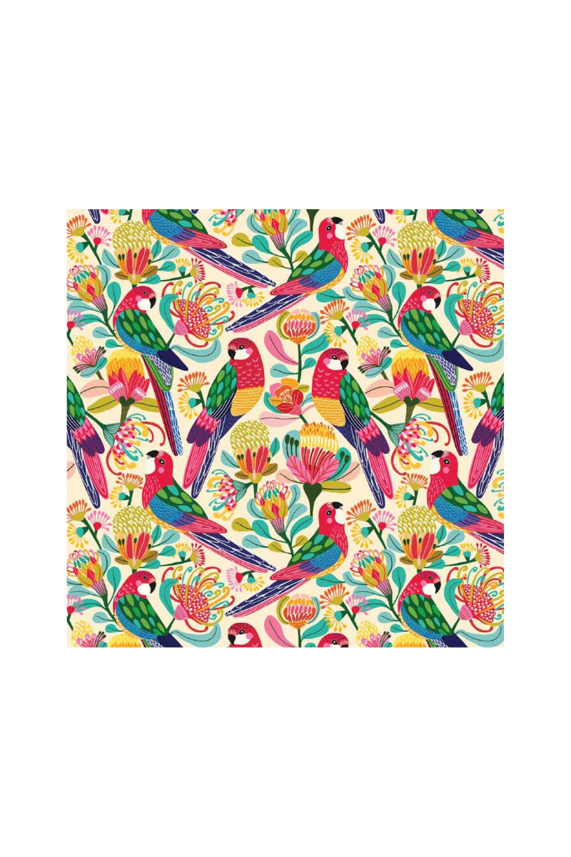 Mini Rosella Greeting Card By Aero