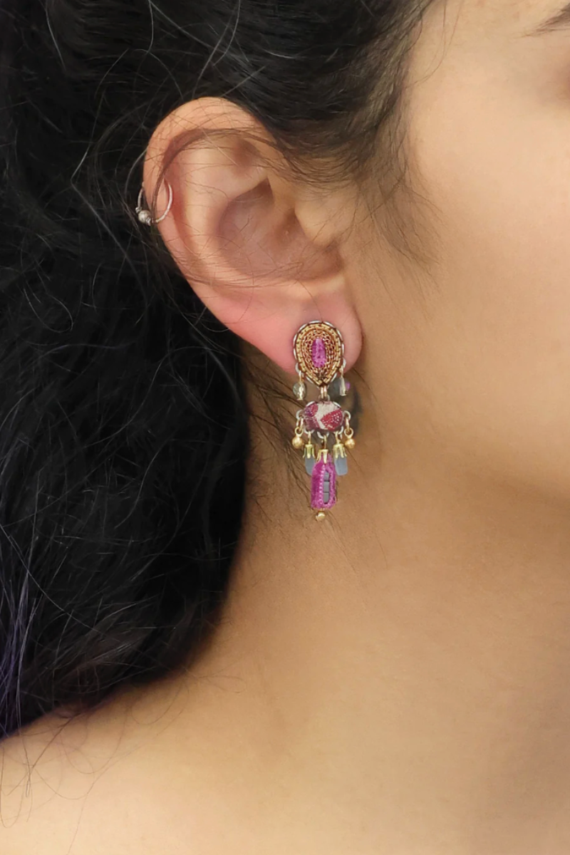 Shop Nacria Earrings From The Berry Blush Set by Ayala Bar - Origen Imports