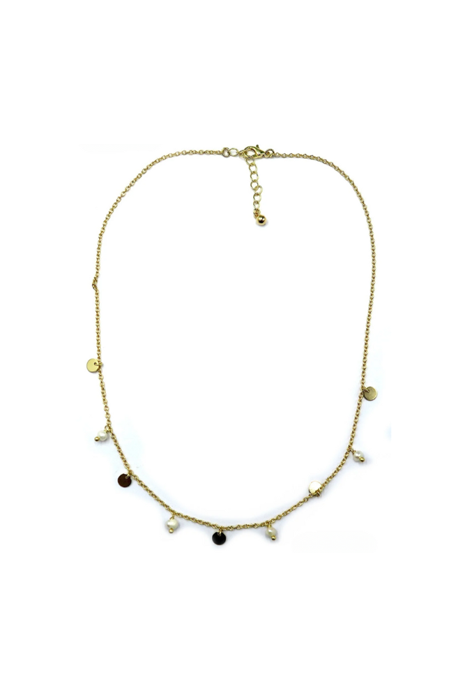 Shop Pearls & Coins Fine Necklace - Origen Imports