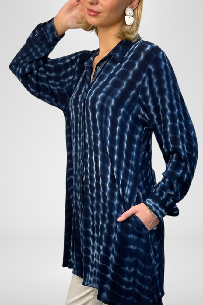 Shop Athena Tie Dye Shirt By Pixi Carnival - Origen Imports